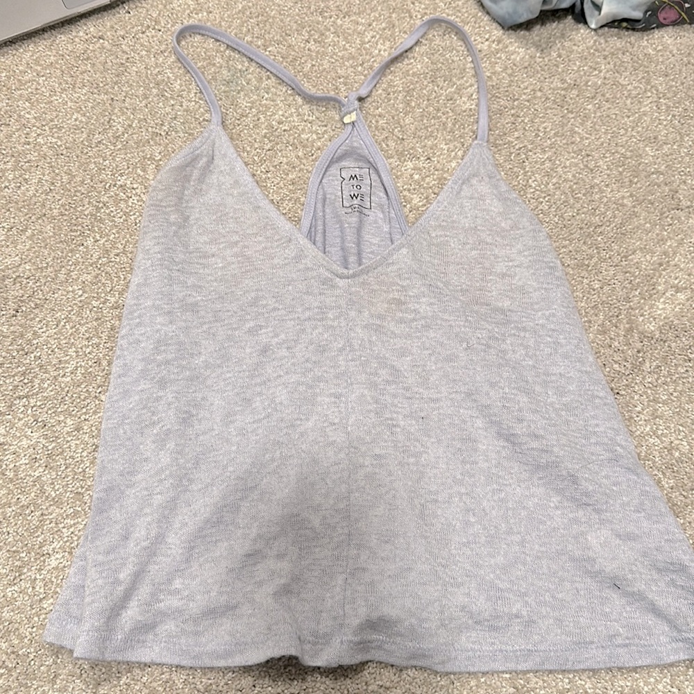Light blue tank